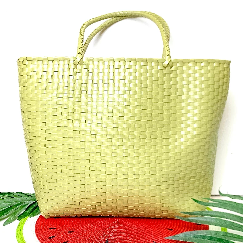 Coastal Couture Carryall Tote Bag in Sage Green