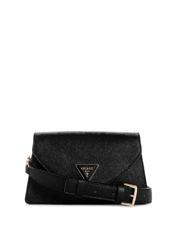 Black Avis Mini Shoulder Bag