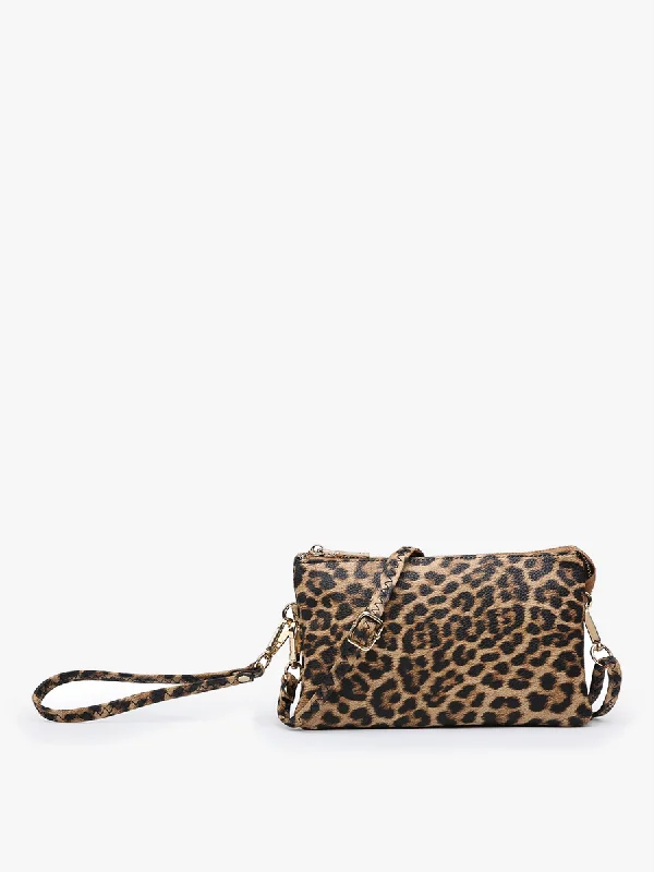 Riley Vegan Leopard Crossbody