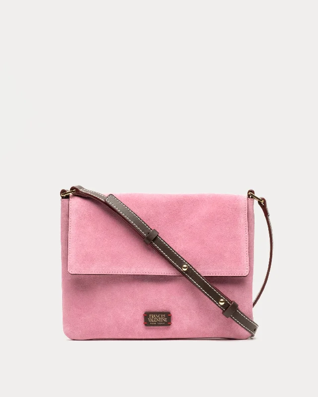 Maggie Suede Crossbody Bag