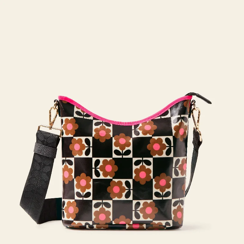 Cross Carry Crossbody - Flower Pot Chestnut