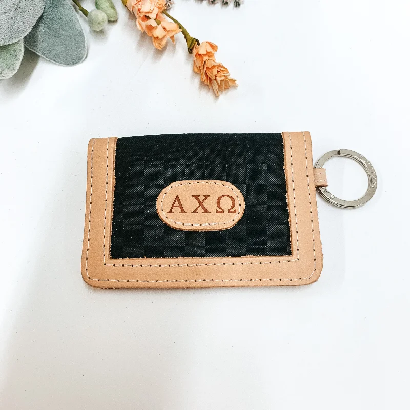 Jon Hart | ID Wallet in Black with AXO Hot Stamp