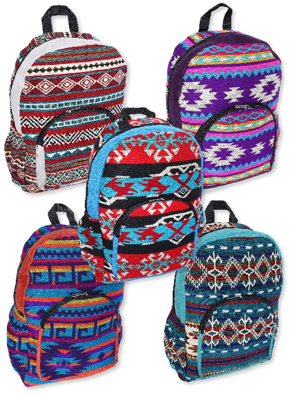 3 Pack Ecuadorian Colorful Backpacks!  Only $24.75 ea.!