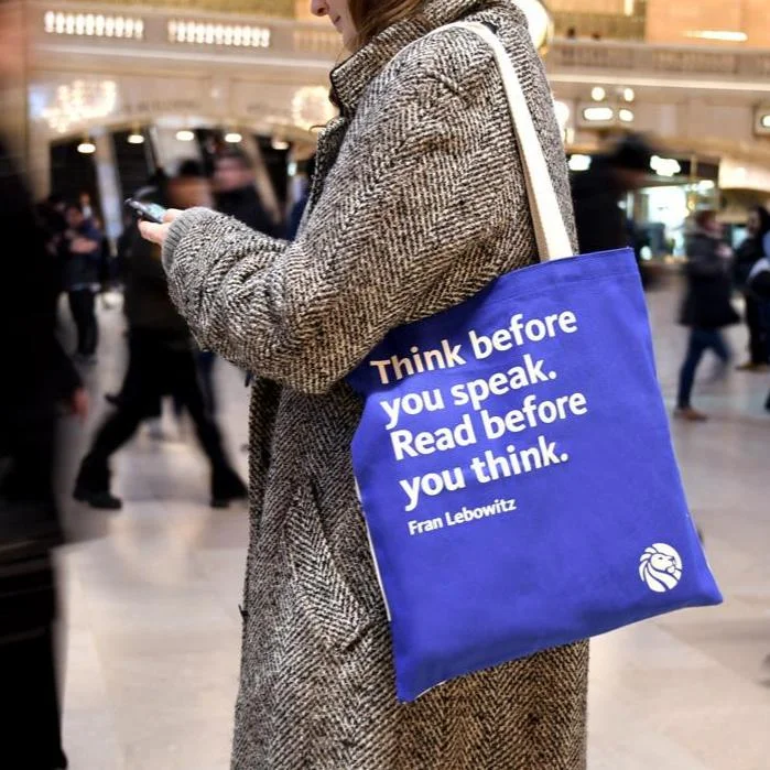 NYPL Fran Lebowitz Tote Bag