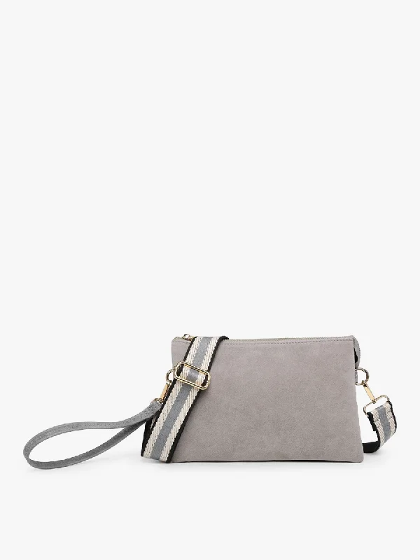 Izzy Vegan Suede Crossbody