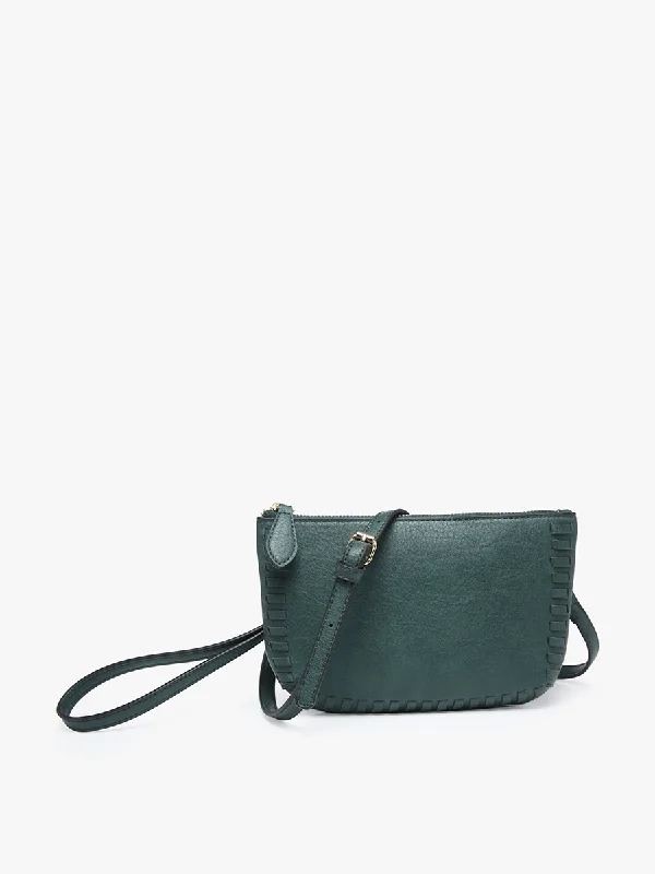 Bonnie Vegan Whipstitch Clutch/Crossbody