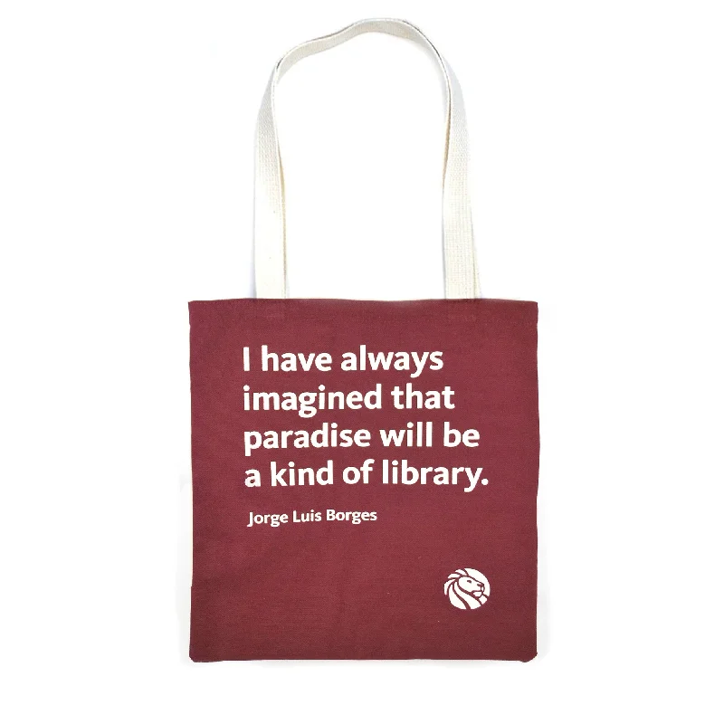 NYPL Borges Tote Bag