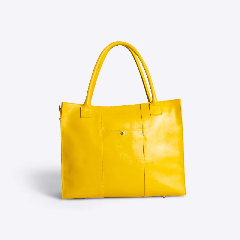 The Calista Tote (Mustard)