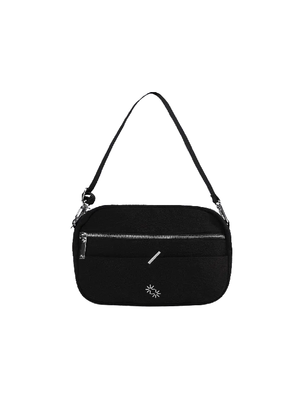 Cruise Crossbody (Seersucker Noir)