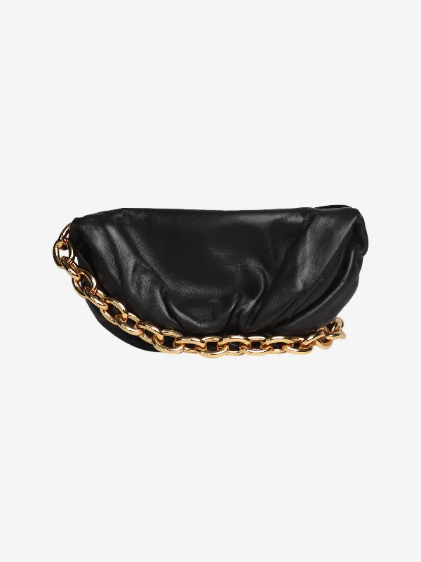 Black Pouch Chain bag